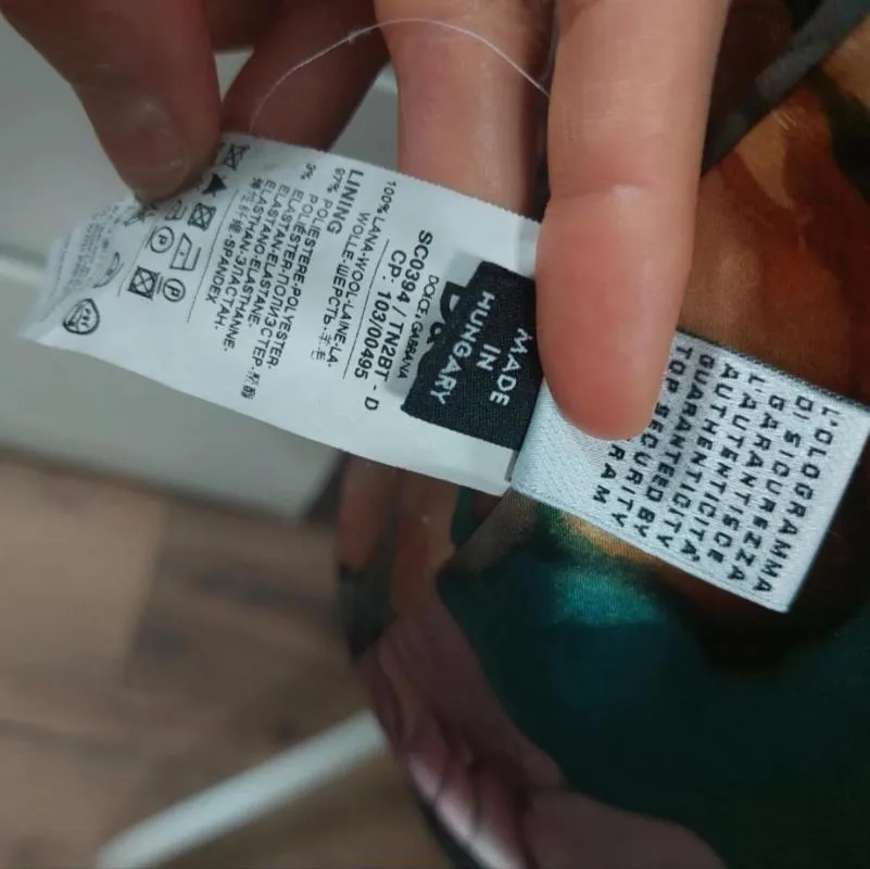 Palton din lână Dolce & Gabbana EU 44 | Gri, Fără glugă, Petite, Lână - Image 7