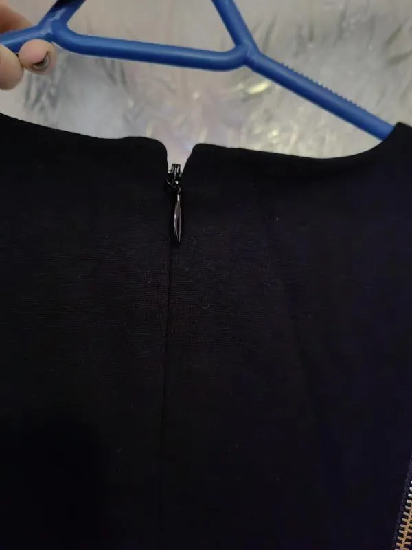 Rochie mulată Guess S | Negru, Mini, Mânecă lungă - Image 6