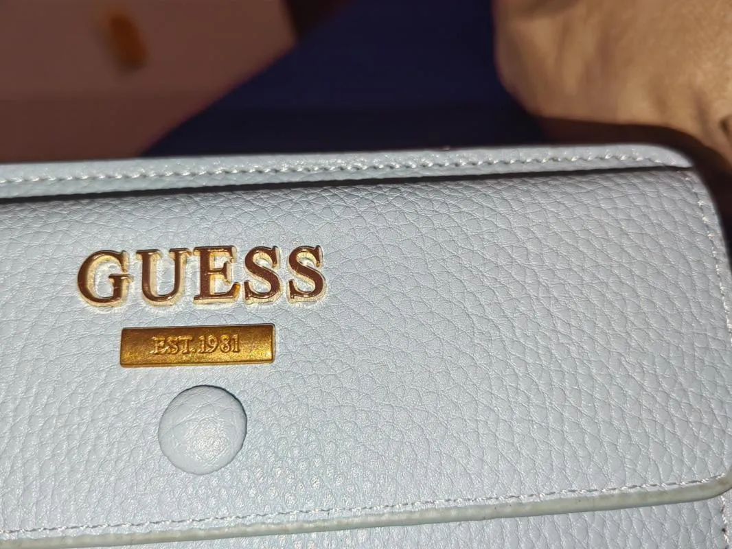 Portofel Guess | Albastru, Logo - Image 3