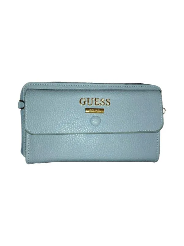 Portofel Guess | Albastru, Logo