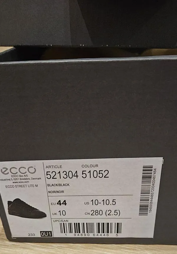 Sneakers ECCO EU 44 | Negru, Piele naturală - Image 5