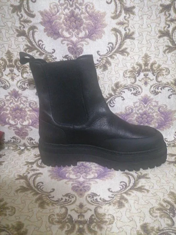 Ghete Selected Femme EU 40 | Negru, Piele naturală - Image 9