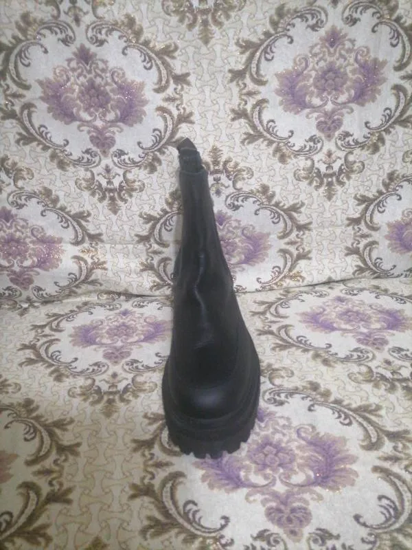 Ghete Selected Femme EU 40 | Negru, Piele naturală - Image 3