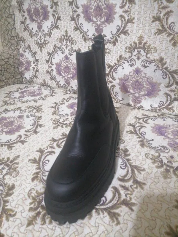 Ghete Selected Femme EU 40 | Negru, Piele naturală - Image 7