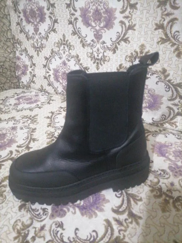 Ghete Selected Femme EU 40 | Negru, Piele naturală - Image 8
