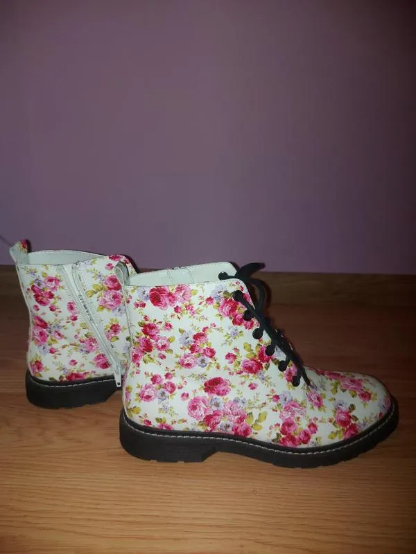 Ghete Catwalk EU 39 | Multicolor, Floral & Tropical, Cauciuc - Image 5