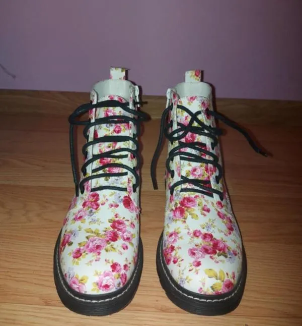 Ghete Catwalk EU 39 | Multicolor, Floral & Tropical, Cauciuc - Image 4