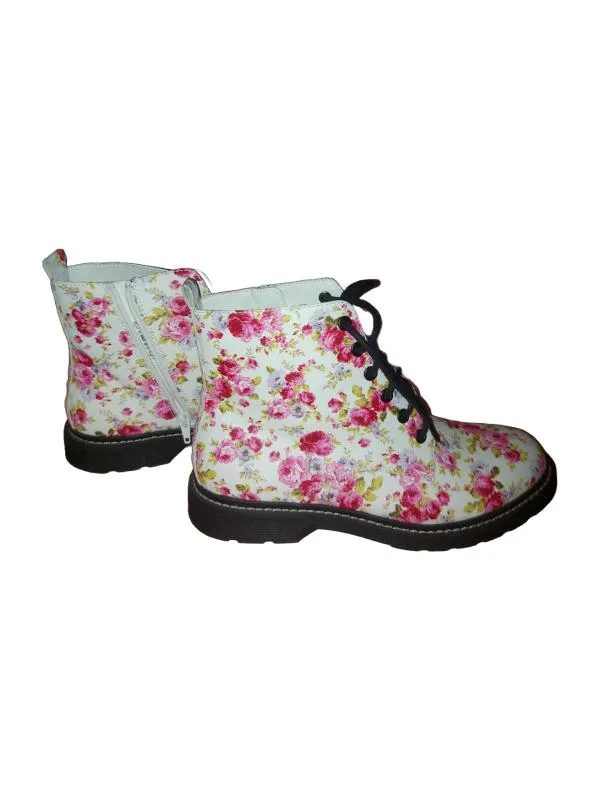 Ghete Catwalk EU 39 | Multicolor, Floral & Tropical, Cauciuc