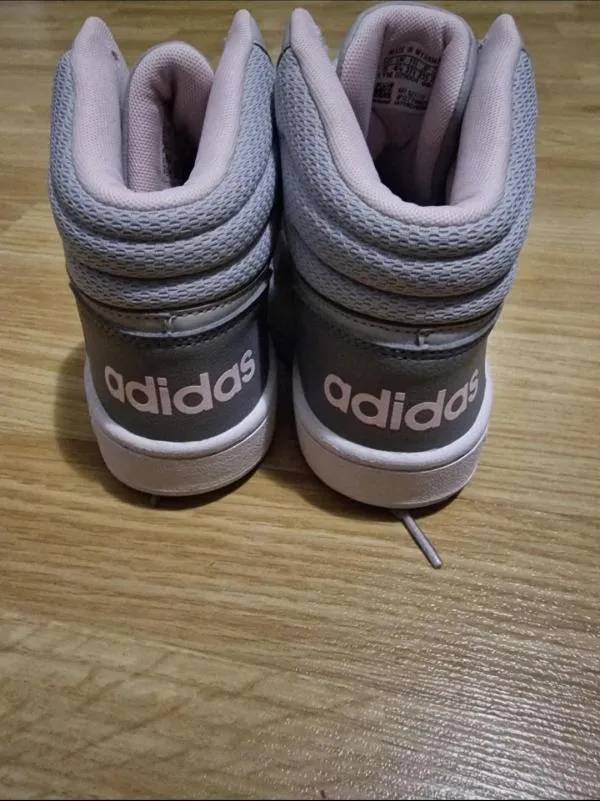 Pantofi sport adidas EU 37 | Gri, Monocrom, Piele ecologică - Image 5