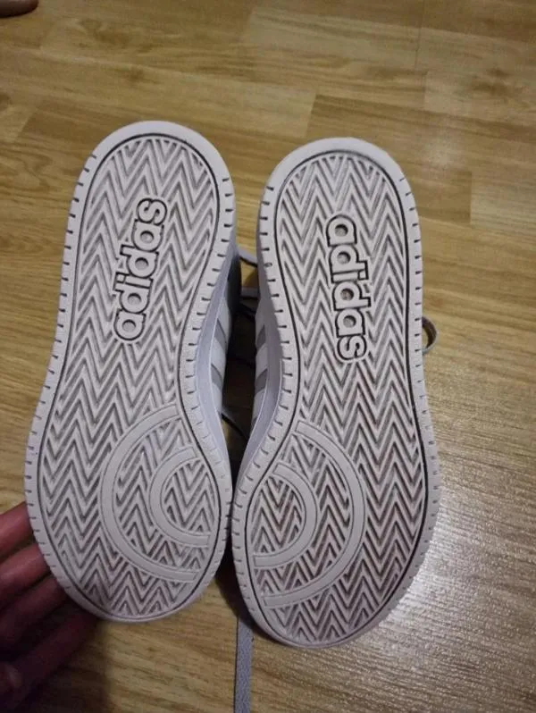 Pantofi sport adidas EU 37 | Gri, Monocrom, Piele ecologică - Image 6