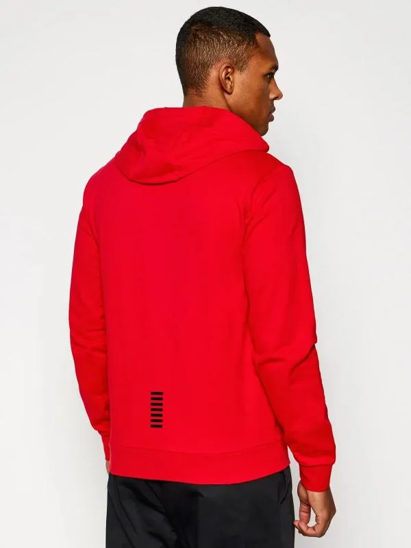 Hanorac Emporio Armani M | Roșu, Logo, Bumbac - Image 2