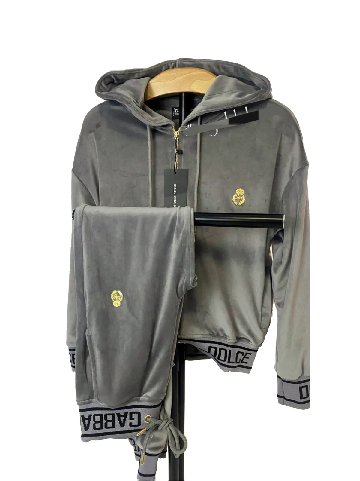 Trening Dolce & Gabbana EU 38 | Gri, Logo