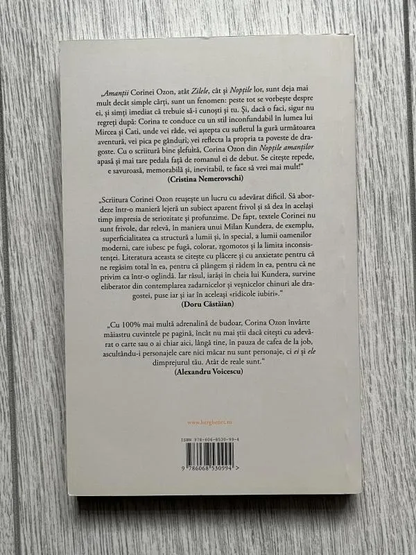Nopțile Amanților - Corina Ozon, ISBN 9786068530994 - Image 2