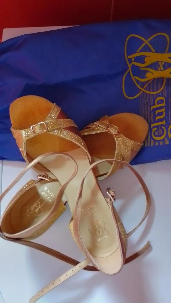 Pantofi de dans Club Dance EU 34 | Auriu - Image 2