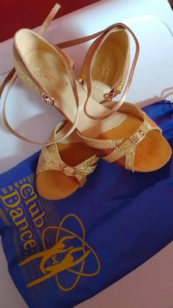 Pantofi de dans Club Dance EU 34 | Auriu - Image 3