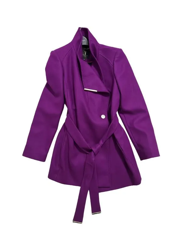 Palton din lână Ted Baker EU 36 | Mov, Fără glugă, Lână