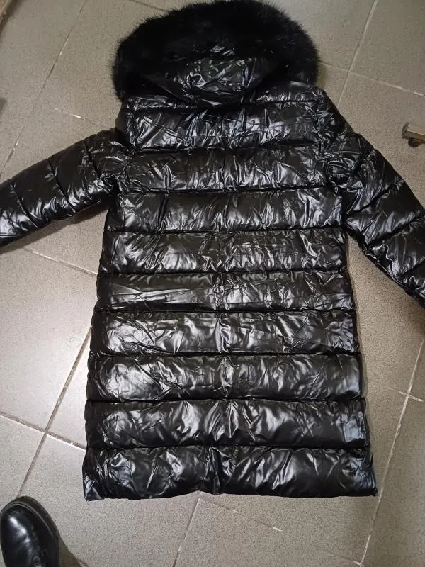 Geacă de iarnă FEIFA L | Negru, Cu glugă detașabilă, Acrilic - Image 3