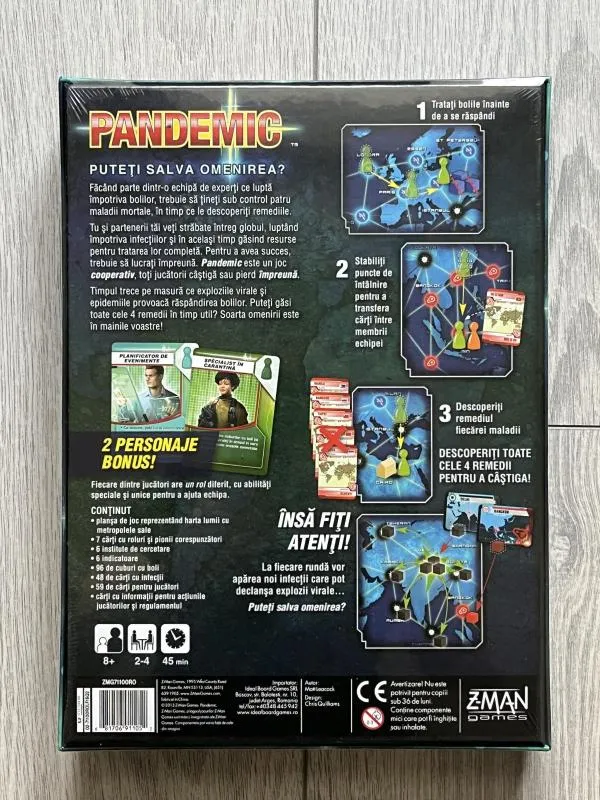 Joc de societate Pandemic - Image 3