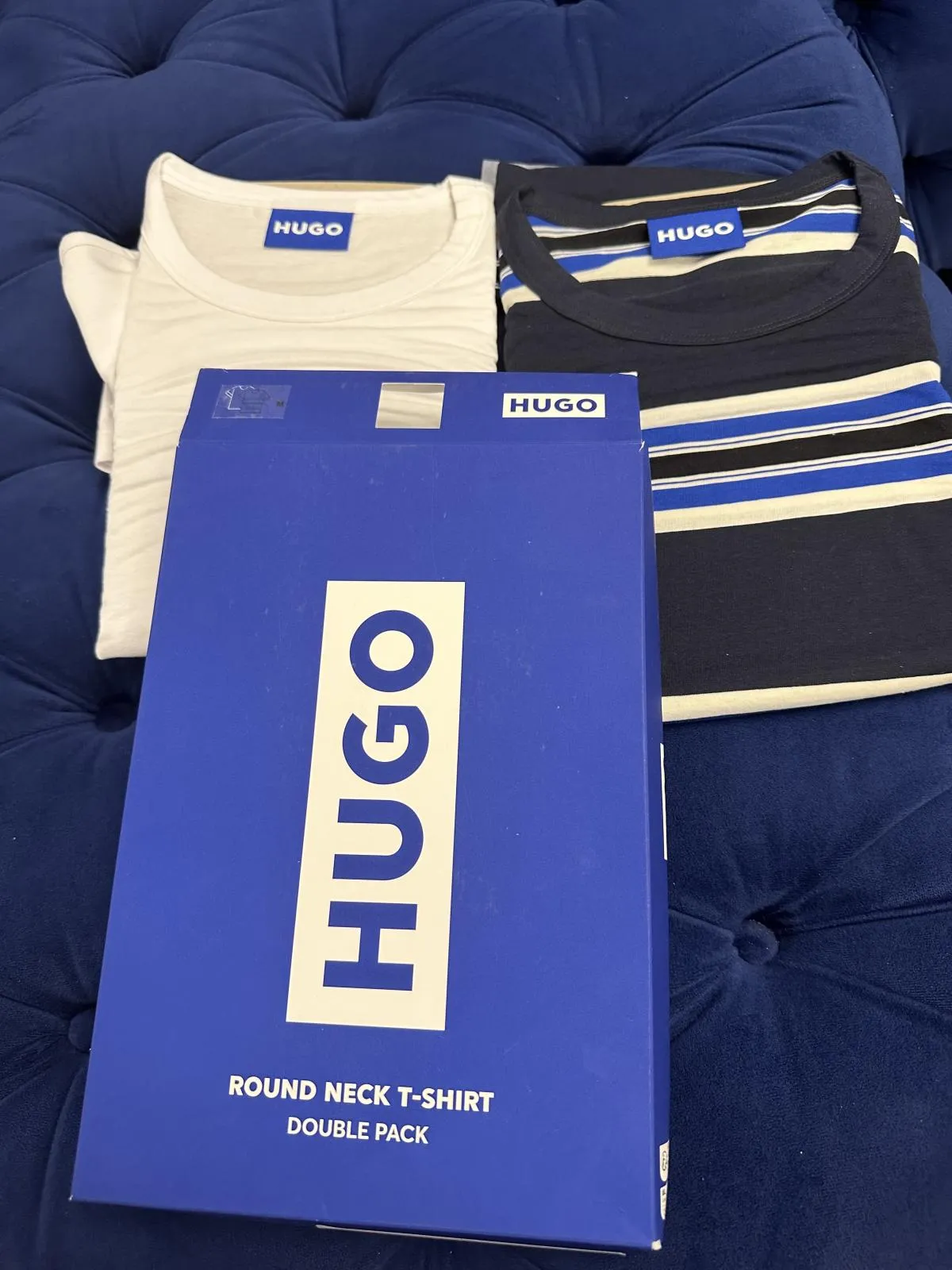 Set 2 tricouri Hugo Boss M | Albastru