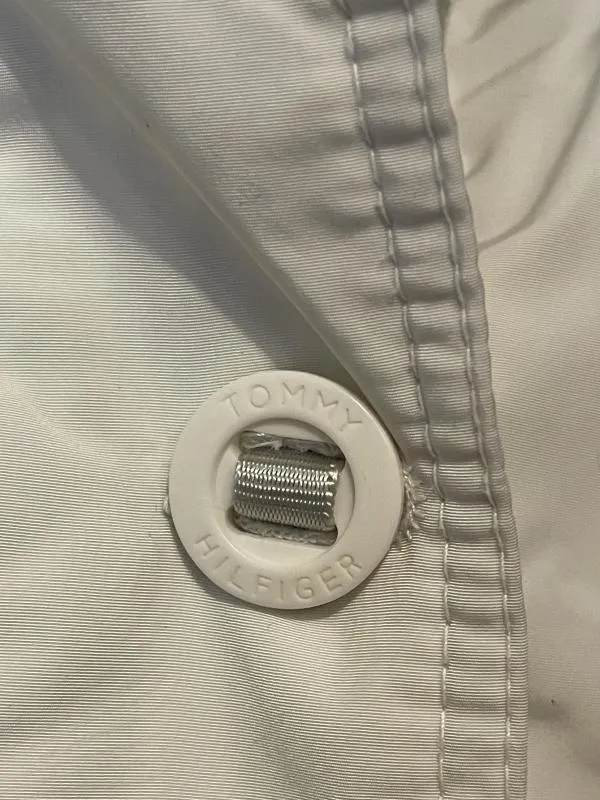 Geacă parka Tommy Hilfiger XL | Crem, Fără glugă, Poliester - Image 4
