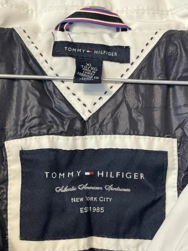 Geacă parka Tommy Hilfiger XL | Crem, Fără glugă, Poliester - Image 5