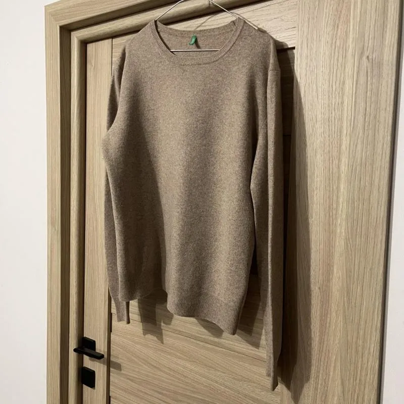 Pulover la baza gâtului United Colors of Benetton XL | Bej, Normal, Mânecă lungă, Regular fit, Lână - Image 5