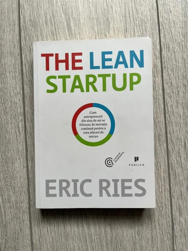 The Lean Startup - Eric Ries, ISBN 9786068360690