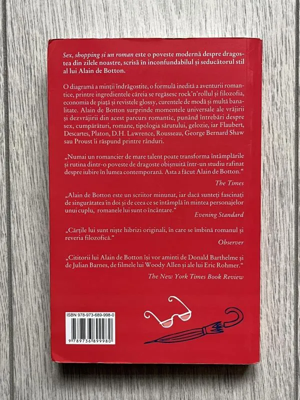 Sex, shopping și un roman - Alain de Botton, ISBN 978-973-689-998-0 - Image 2