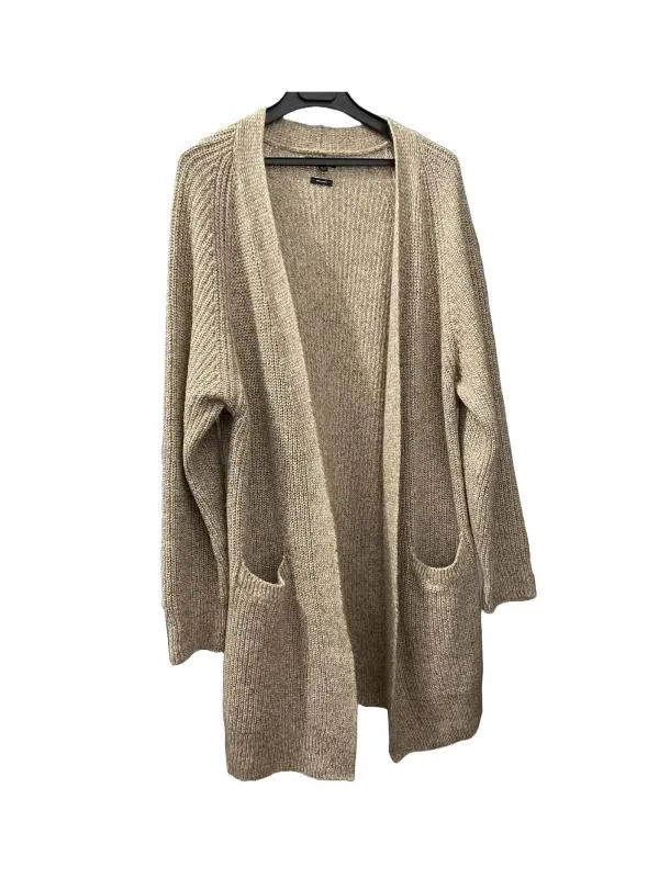 Cardigan Massimo Dutti S | Bej, Mânecă lungă