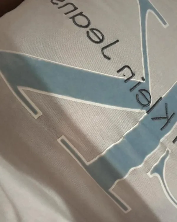 Tricou Calvin Klein EU 38 | Alb, Normal, Mânecă scurtă, Logo, Bumbac - Image 4