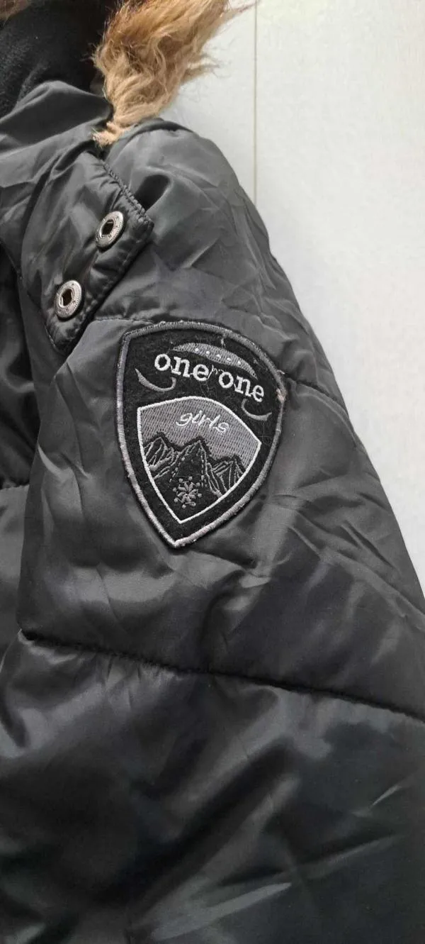Geacă de iarnă One by S-M | Negru, Cu glugă - Image 6