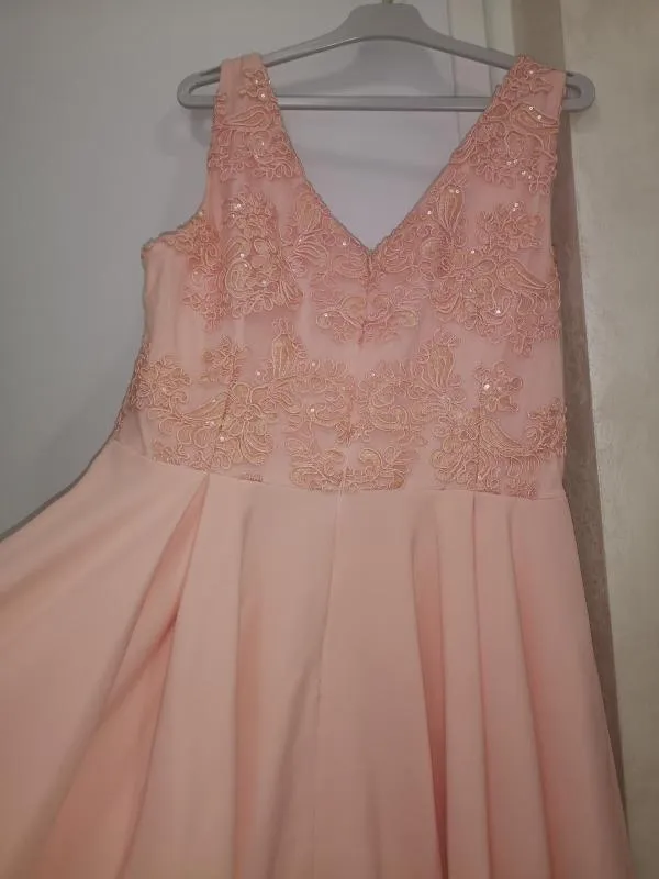 Rochie de ocazie Vero Moda EU 44 | Ivoire, Midi, Fără mâneci, Dantelă - Image 6