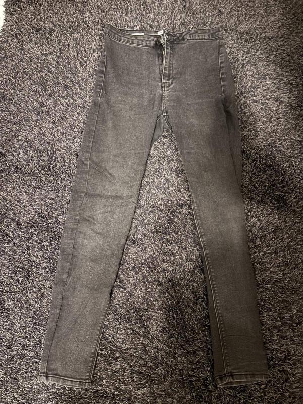 Blugi Bershka EU 38 | Negru, Talie medie, Jeggings fit - Image 2