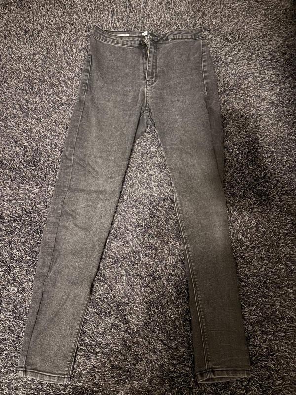 Blugi Bershka EU 38 | Negru, Talie medie, Jeggings fit - Image 3