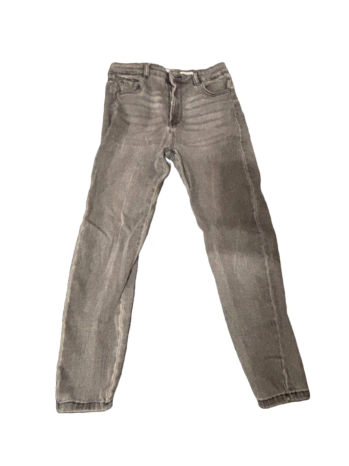 Blugi Bershka EU 38 | Negru, Lungi, Talie înaltă