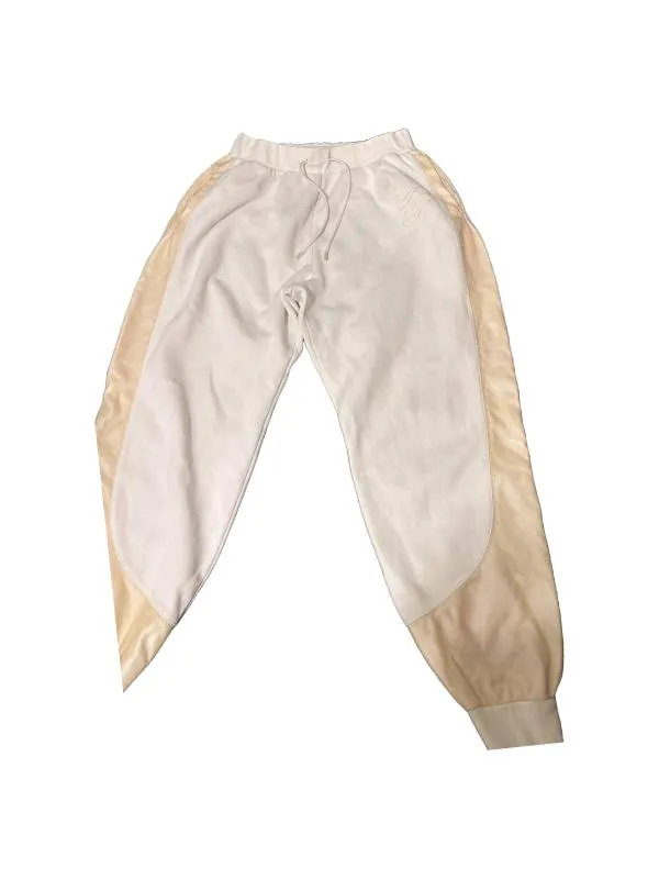 Pantaloni Nike M | Bej, Lungi, Talie înaltă
