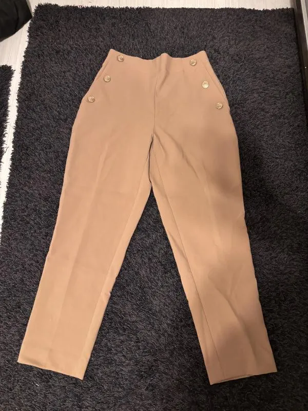 Pantaloni Zara EU 38 | Caramel - Image 4