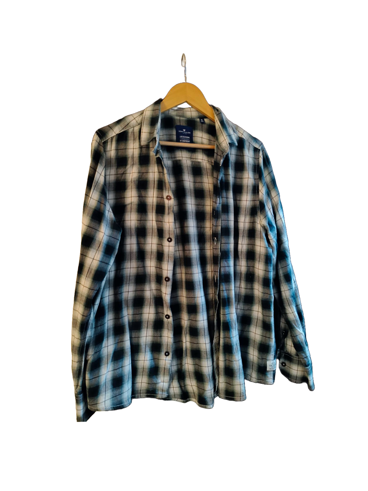 Cămașă cu carouri Tom Tailor XL