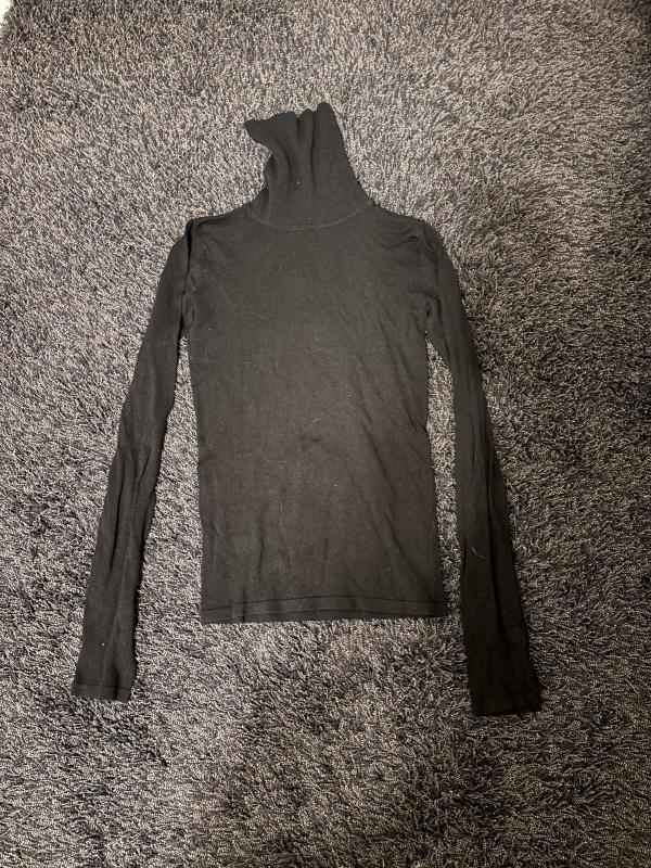 Pulover cu guler înalt Pull&Bear EU 36 | Negru, Normal, Mânecă lungă, Regular fit - Image 2