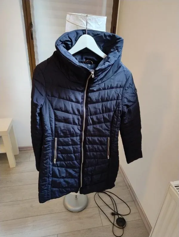 Geacă matlasată Q S EU 34 | Bleumarin, Fără glugă, Poliester - Image 4