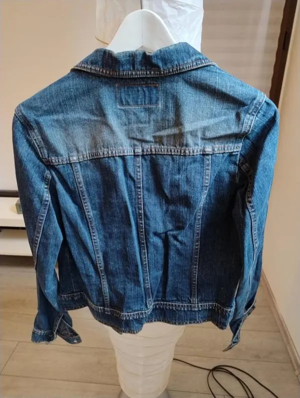 Geacă din denim mds EU 36 | Bleumarin, Fără glugă, Denim - Image 4