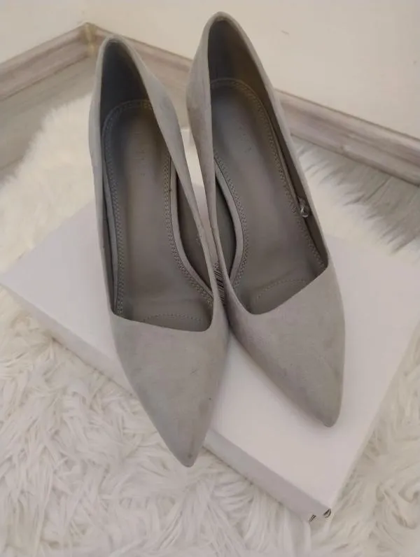 Pantofi cu toc înalt Mohito EU 37 | Gri - Image 3