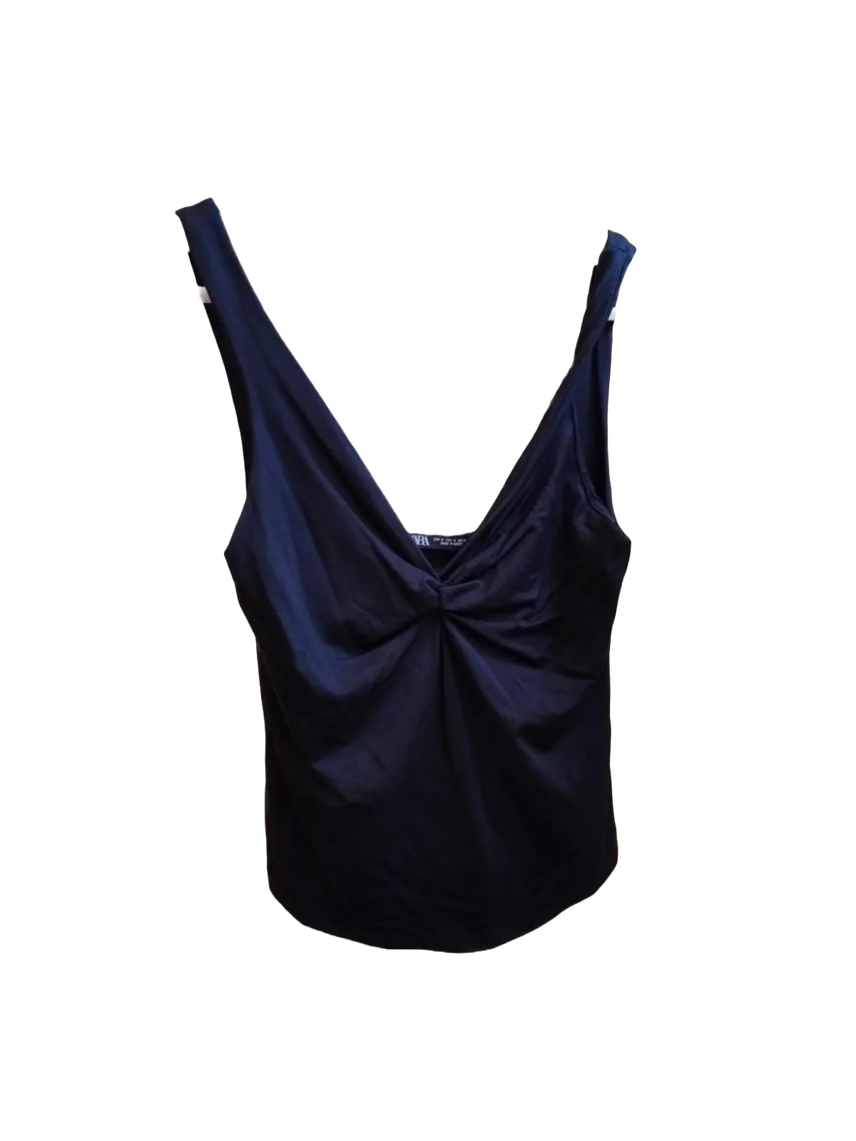 Maiou Zara EU 36 | Negru, Normal, Bretele subțiri, Elastan