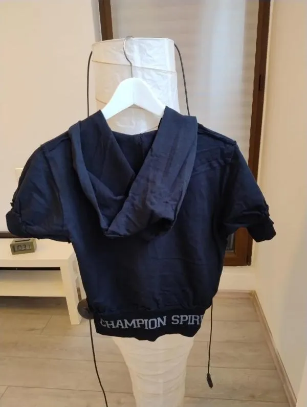 Tricou Stradivarius EU 38 | Negru, Normal, Mânecă scurtă, Bumbac - Image 4