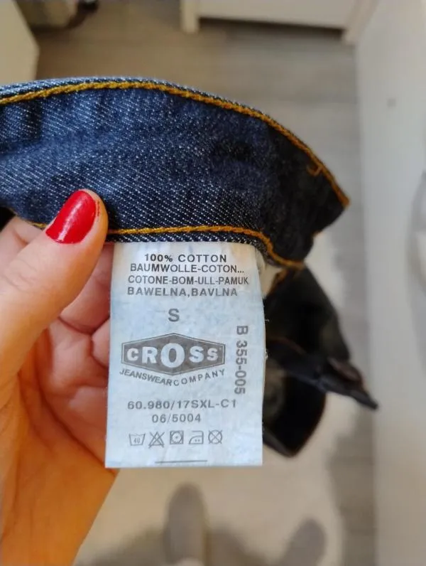 Fustă din denim Cross Jeans EU 36 | Bleumarin, Mini, Bumbac - Image 4