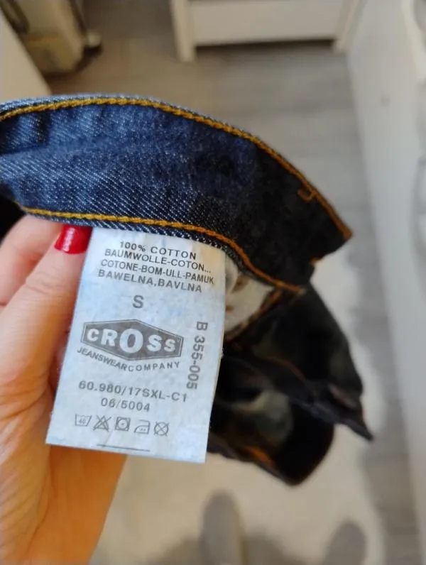 Fustă din denim Cross Jeans EU 36 | Bleumarin, Mini, Bumbac - Image 5