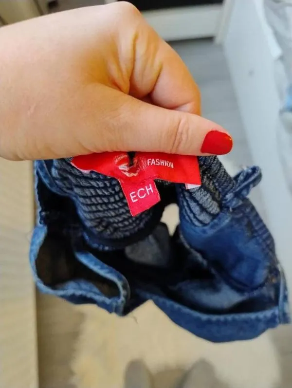 Rochie din denim Ech S-M | Bleumarin, Midi, Bretele subțiri, Denim - Image 4