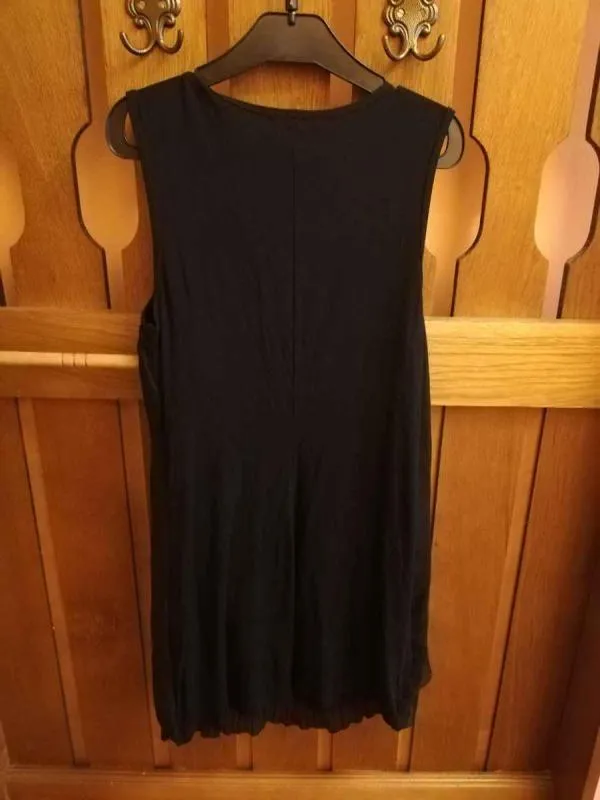 Pijamale Intimissimi EU 36 | Negru, Pliuri, Vâscoză - Image 3