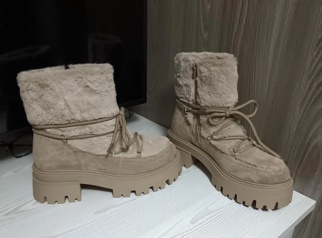 Ghete Ideal Shoes EU 38 | Bej - Image 7