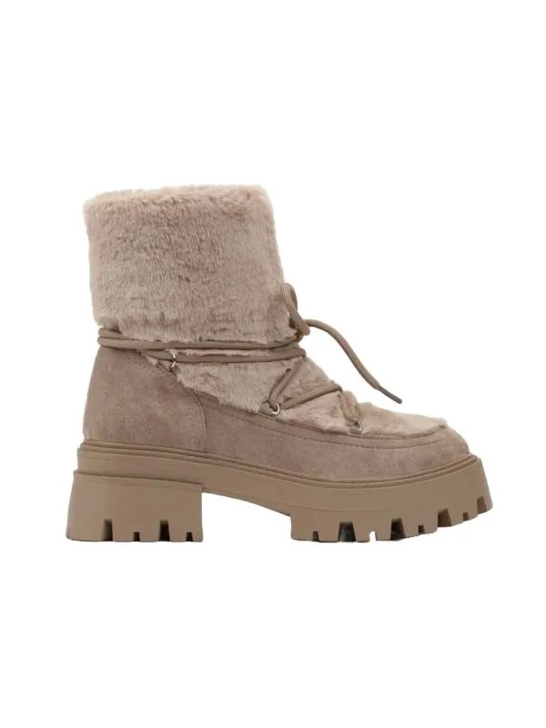 Ghete Ideal Shoes EU 38 | Bej